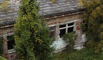 Opuszczony ośrodek wypoczynkowy miałkówek, miałkówek