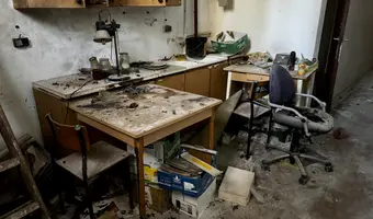 Opuszczona restauracja "Pod Sosnami"