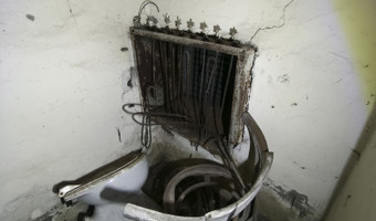 Opuszczony basen w nowym targu