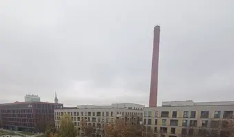 Fabryka i hale szedowe, biura