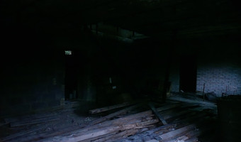 Opuszczony dom z wielką działką