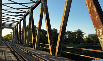 Stary most kolejowy, warszawa