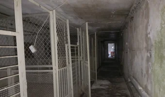 Opuszczony kompleks budynków