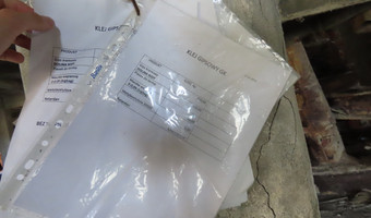 Opuszczona kopalnia wapno, wapno