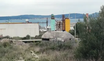 Włoski bunkier w dzielnicy gazenica zadar - zdjęcie 3/4