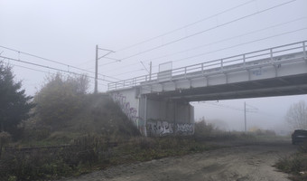 Opuszczony most.