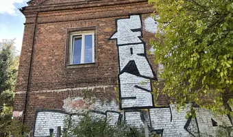 Przedwojenne opuszczone osiedle robotnicze