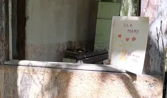 Opuszczony dom z samochodami