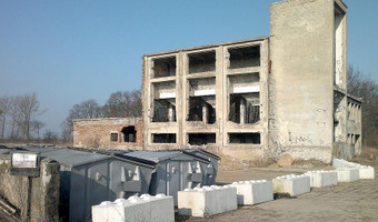 Ruiny fabryki - Gumieńce, Szczecin,