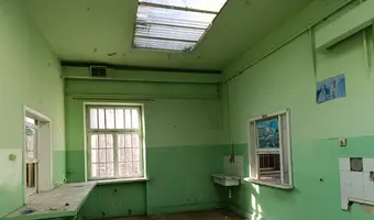 Opuszczony budynek szpitala