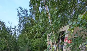 Pozostałości po bocznicy kolejowej