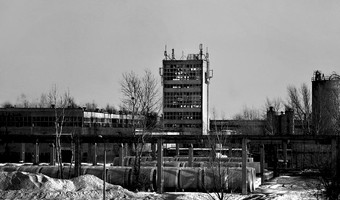 Opuszczona fabryka domów, Warszawa,