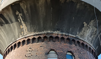 Opuszczona wieża ciśnień