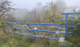 Opuszczony most.
