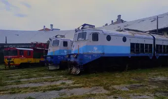 opuszczona parowozownia Trainengine