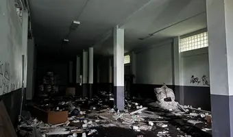 Opuszczony zakład PAWO