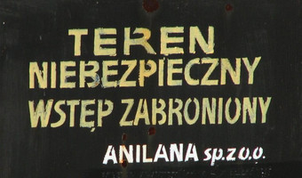 Schrony na terenie anilany, Łódź