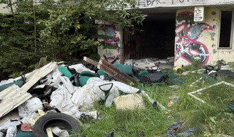 Opuszczony ośrodek wypoczynkowy Wieżyca,