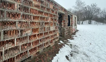 Ruiny magazynu prochu