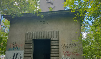 Stara wieża transformatorowa kraków