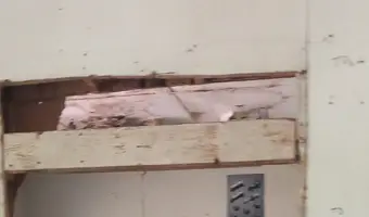 Opuszczony budynek po dawnej jednostce wojskowej