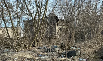 Opuszczony drewniany dom