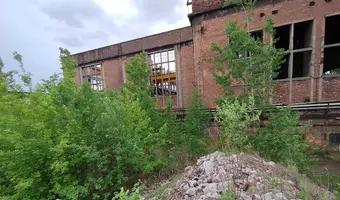 Ogromna gazownia w dawnej hucie Kościuszki
