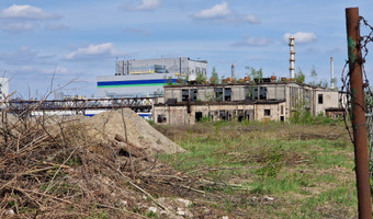 Oświęcim poniemiecka fabryka kauczuku (Buna-Werke),