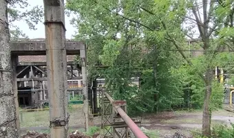 Ogromna gazownia w dawnej hucie Kościuszki