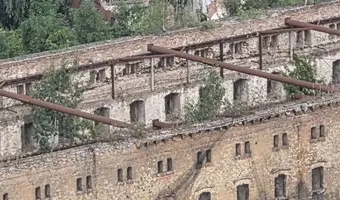 Stara rzeźnia, spalone spichlerze, Gdańsk