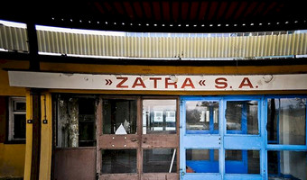 Opuszczony biuroiwiec ZATRA, Skierniewice,