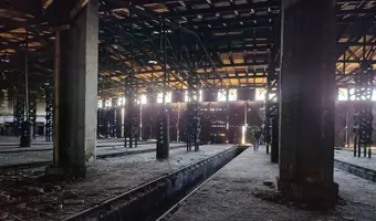 Stara parowozownia Ełk
