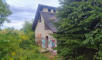 Niedokończona Willa i domek obok