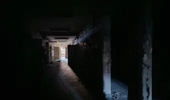 Opuszczony budynek szpitala