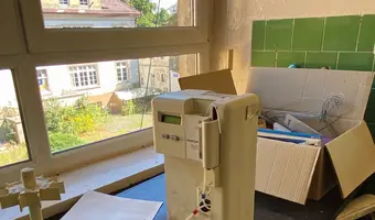 opuszczony szpital powiatowy
