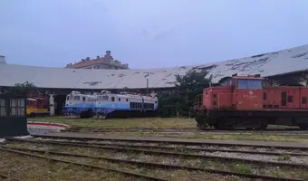 opuszczona parowozownia Trainengine
