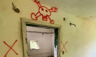 Opuszczony budynek gorzelni