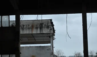 Opuszczona hala dawnych zakładów e d a