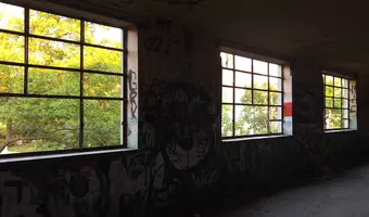 Opuszczona zajezdnia tramwajowa