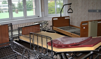 Opuszczony szpital powiatowy