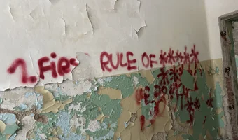 Opuszczony w i e l k i s z p i t a l rosyjski, legnica