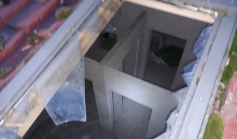 Opuszczony dom opieki seniora