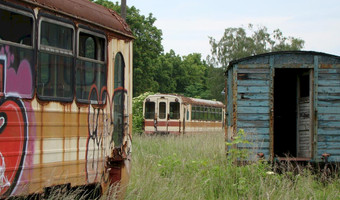 Opuszczona stacja kolei wąskotorowej, Dobra Nowogardzka,