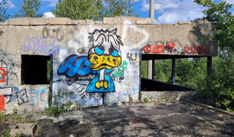 Opuszczony budynek przy torach, gliwice