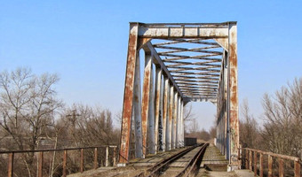 Stary most kolejowy, Warszawa,