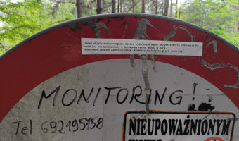 Opuszczona nastawnia kolejowa