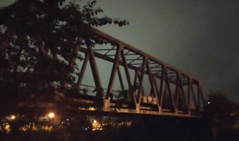 Stary most kolejowy, Warszawa,