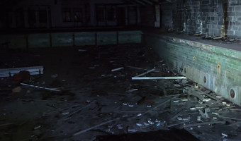 Opuszczony basen w nowym targu