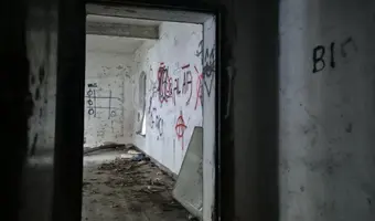 Opuszczony budynek koszar