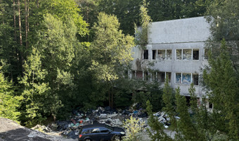 Opuszczony ośrodek wypoczynkowy Wieżyca,